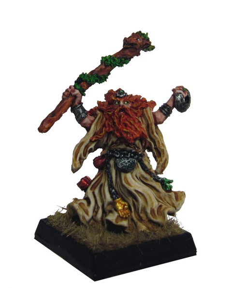 Il rigole pas lui.
Fig en 25mm avec plein de minuscules détails.
Du bon Ral Partha de l'époque. Le deuxième du trio, me reste plus qu'à trouver le troisième. RL-DR2-2.JPG